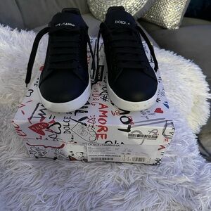 Dolce & Gabbana Women’s Black Sneakers